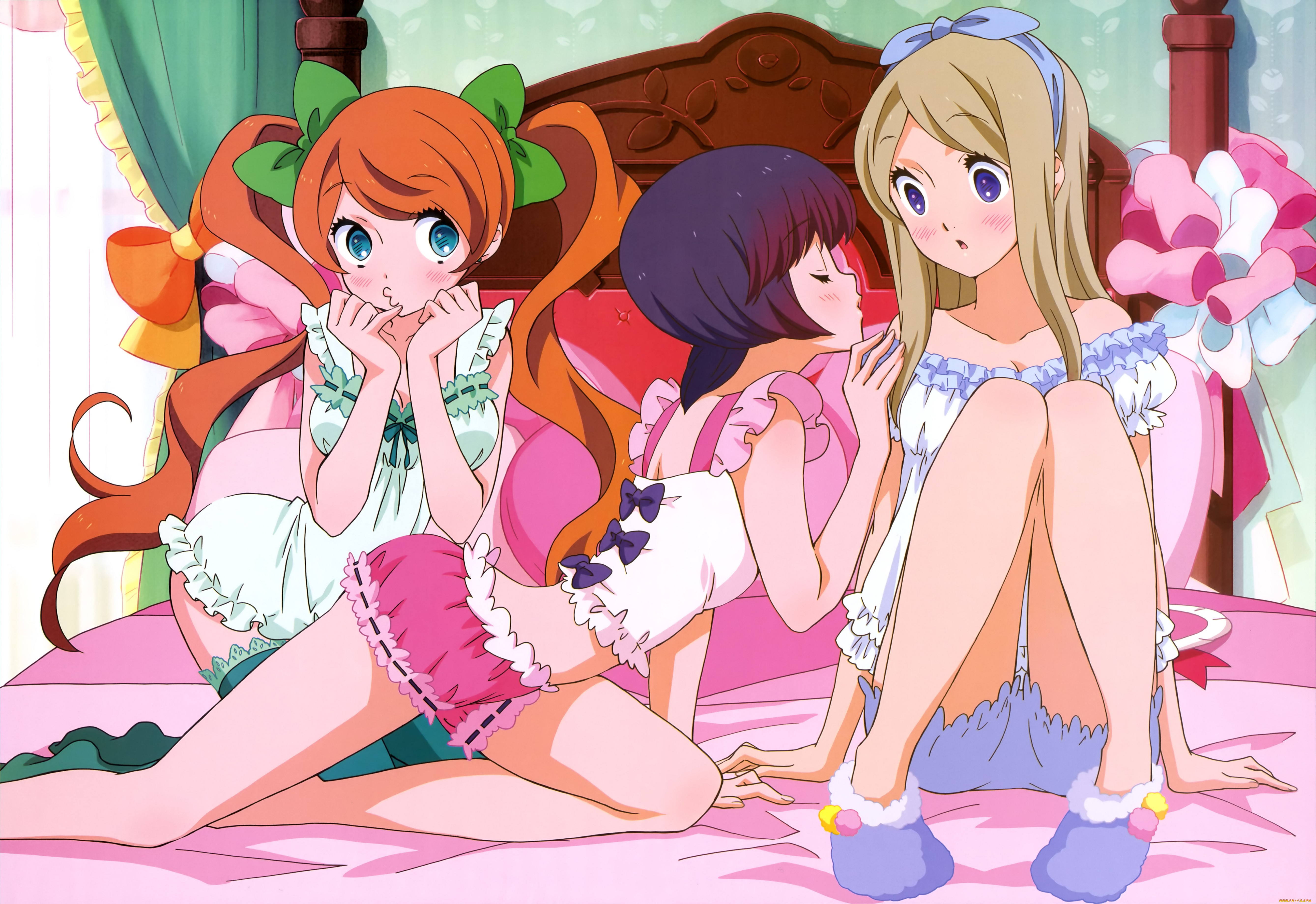 , unknown,  , , , yurishiro, ginko, yurigasaki, ruru, tsubaki, kureha, yuri, kuma, arashi
